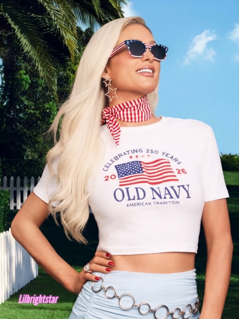 🇺🇸 Old Navy Americana Patriotic Flag Sunglasses NWT 🕶️